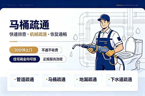 广西马桶疏通